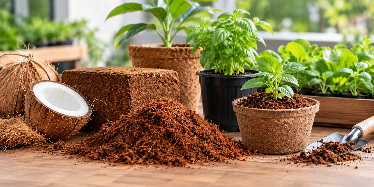 How to Use Coconut Coir Products for Faster & Healthier Plant Growth