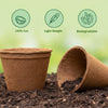 Re-Coco Nest : Coir Pots with Metal Holder