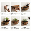Re-Coco : Flat Wall Liners with Metal Holder