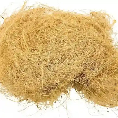 Re-Coco GoldFiber Handpicked Coconut Fiber for Bird Nest & Crafting