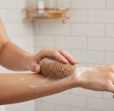 Re-Coco Bath Loofah – Biodegradable Body Exfoliator
